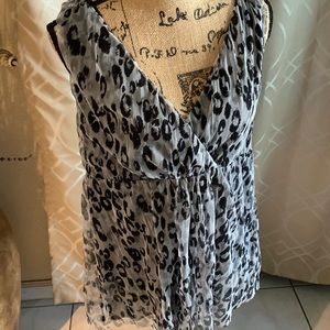 Michael kors animal print top